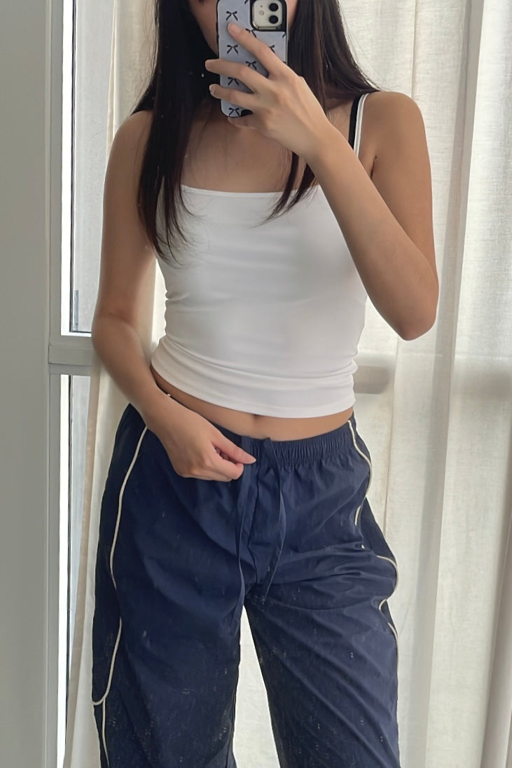 復古尼龍運動風長褲 Jess Track Pant