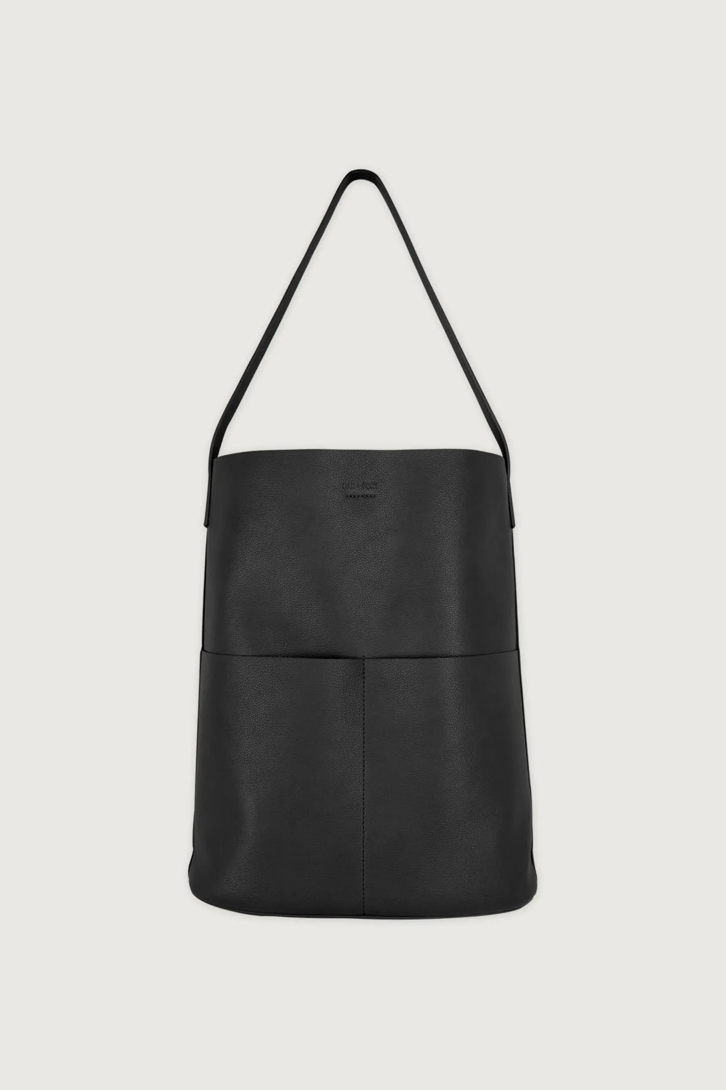 大容量皮革單肩包 VEGAN LEATHER TOTE BAG