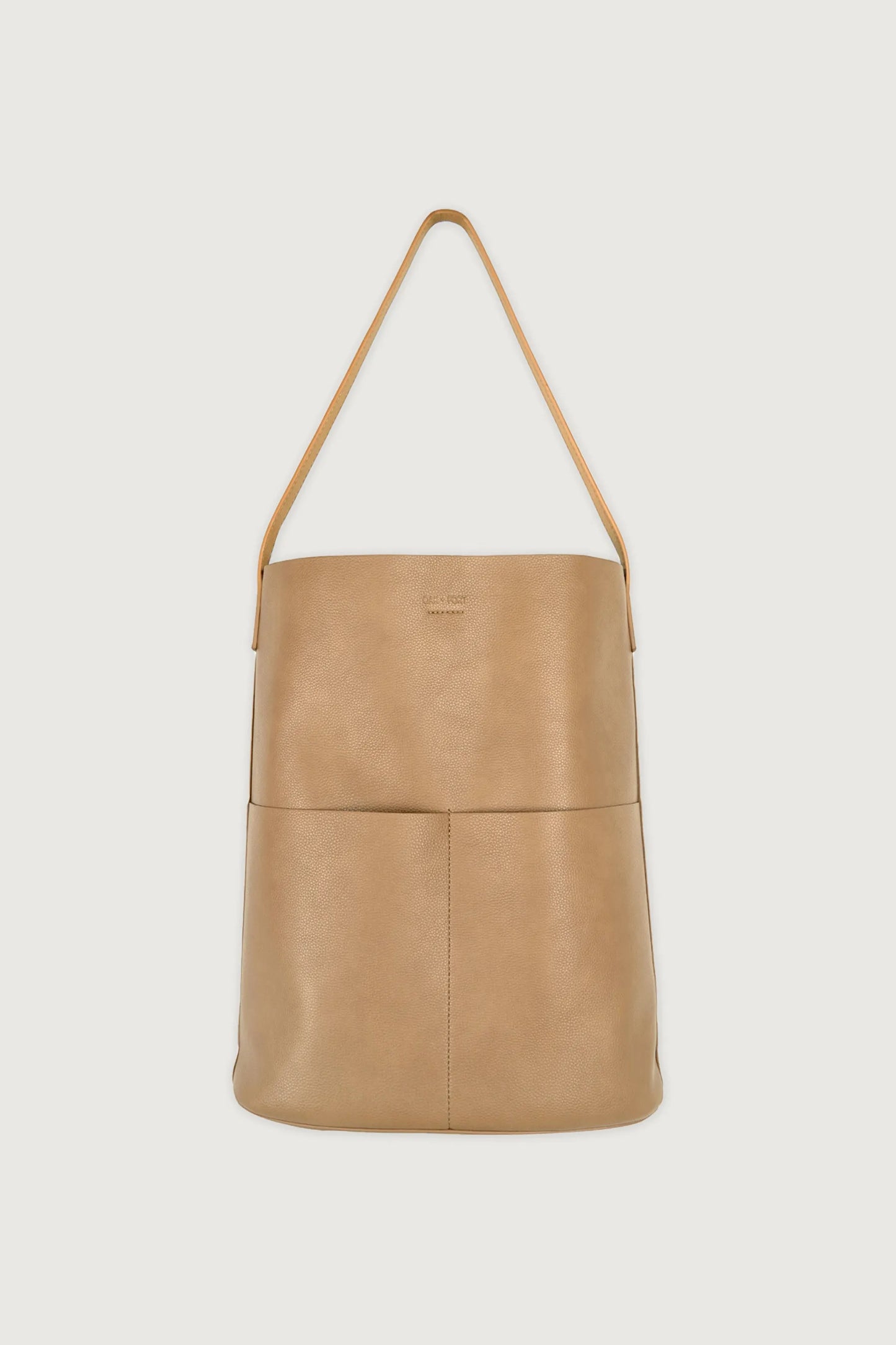 大容量皮革單肩包 VEGAN LEATHER TOTE BAG