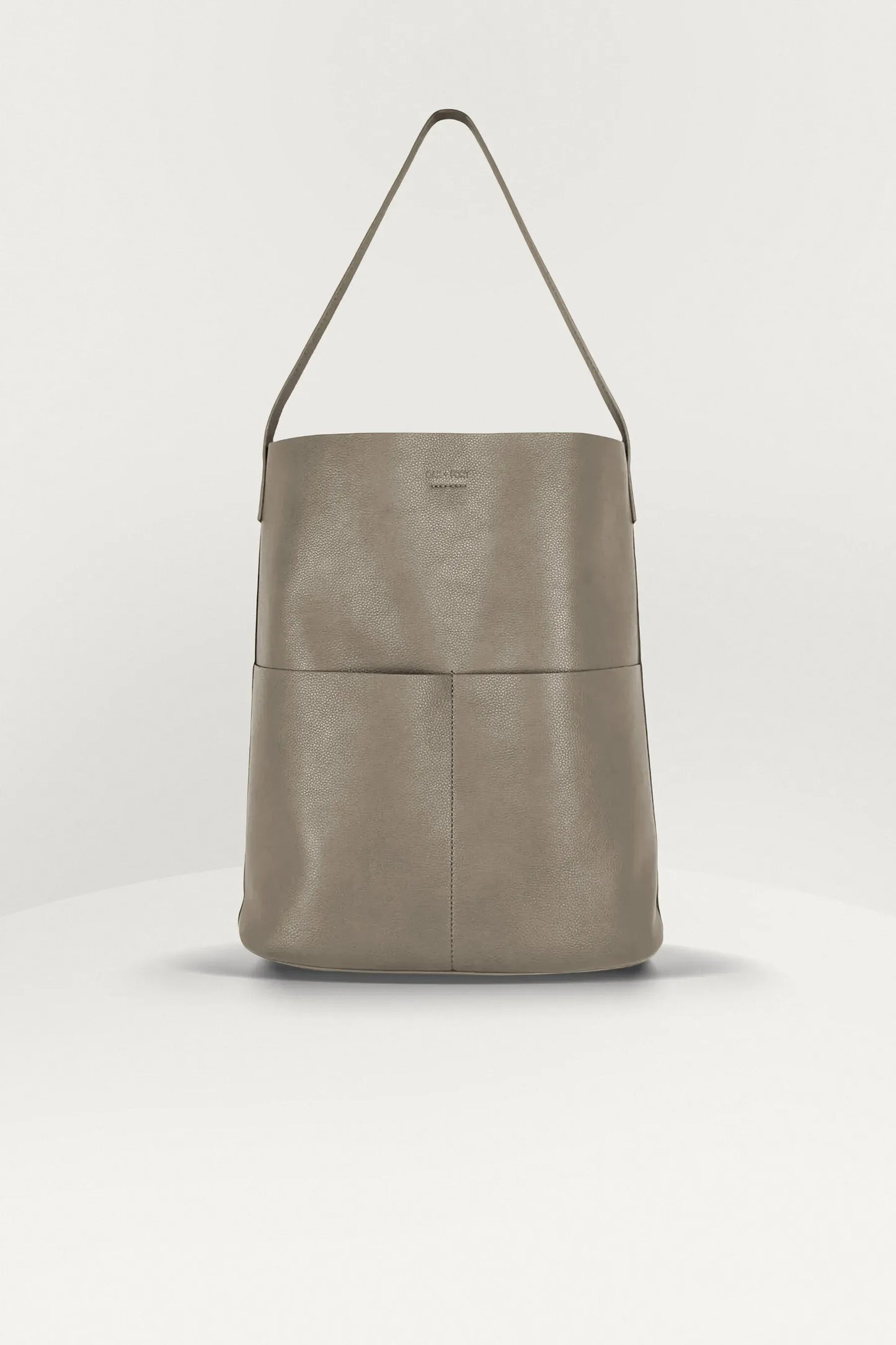 大容量皮革單肩包 VEGAN LEATHER TOTE BAG