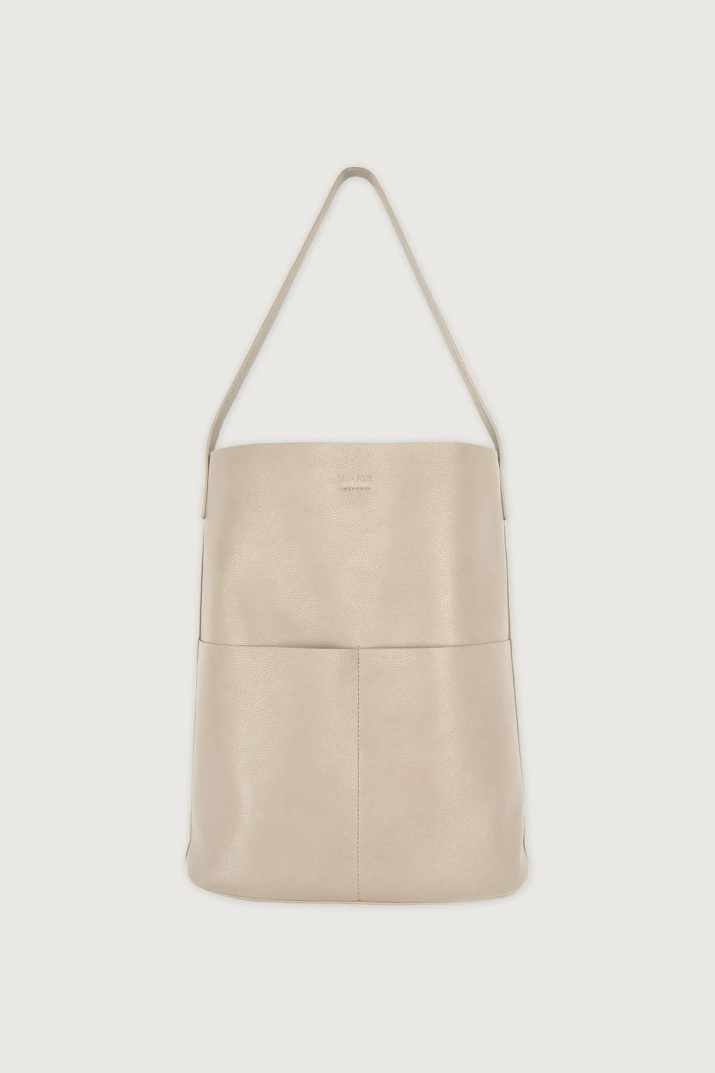 大容量皮革單肩包 VEGAN LEATHER TOTE BAG