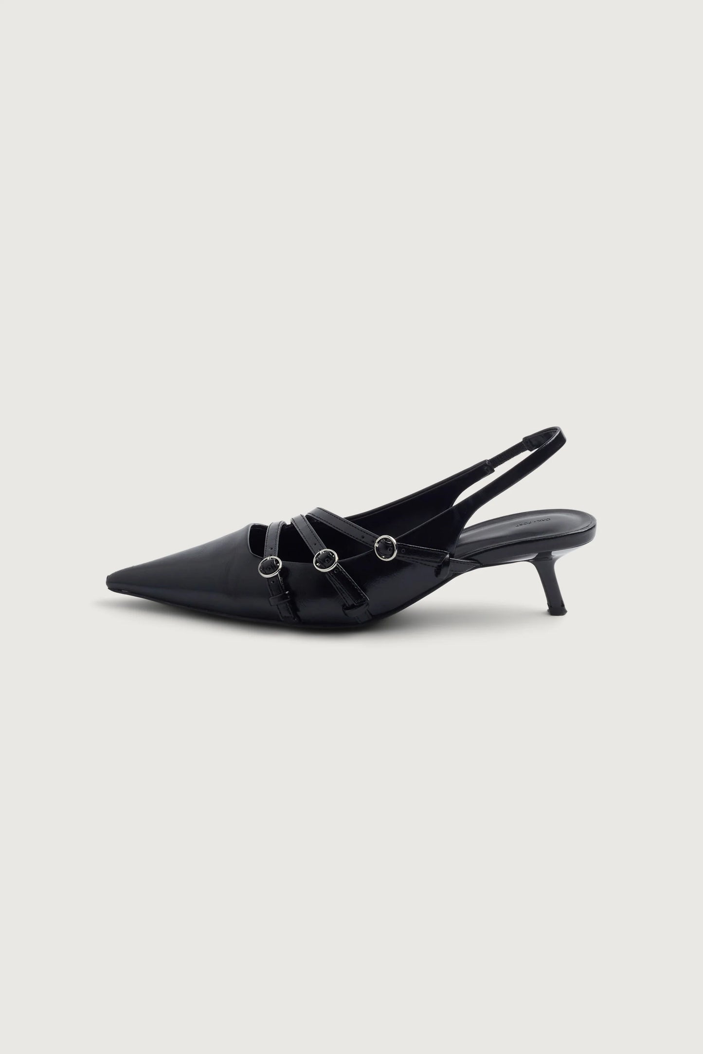 綁帶尖頭Kitten Heels矮踭鞋 STRAPPY POINTED MULE